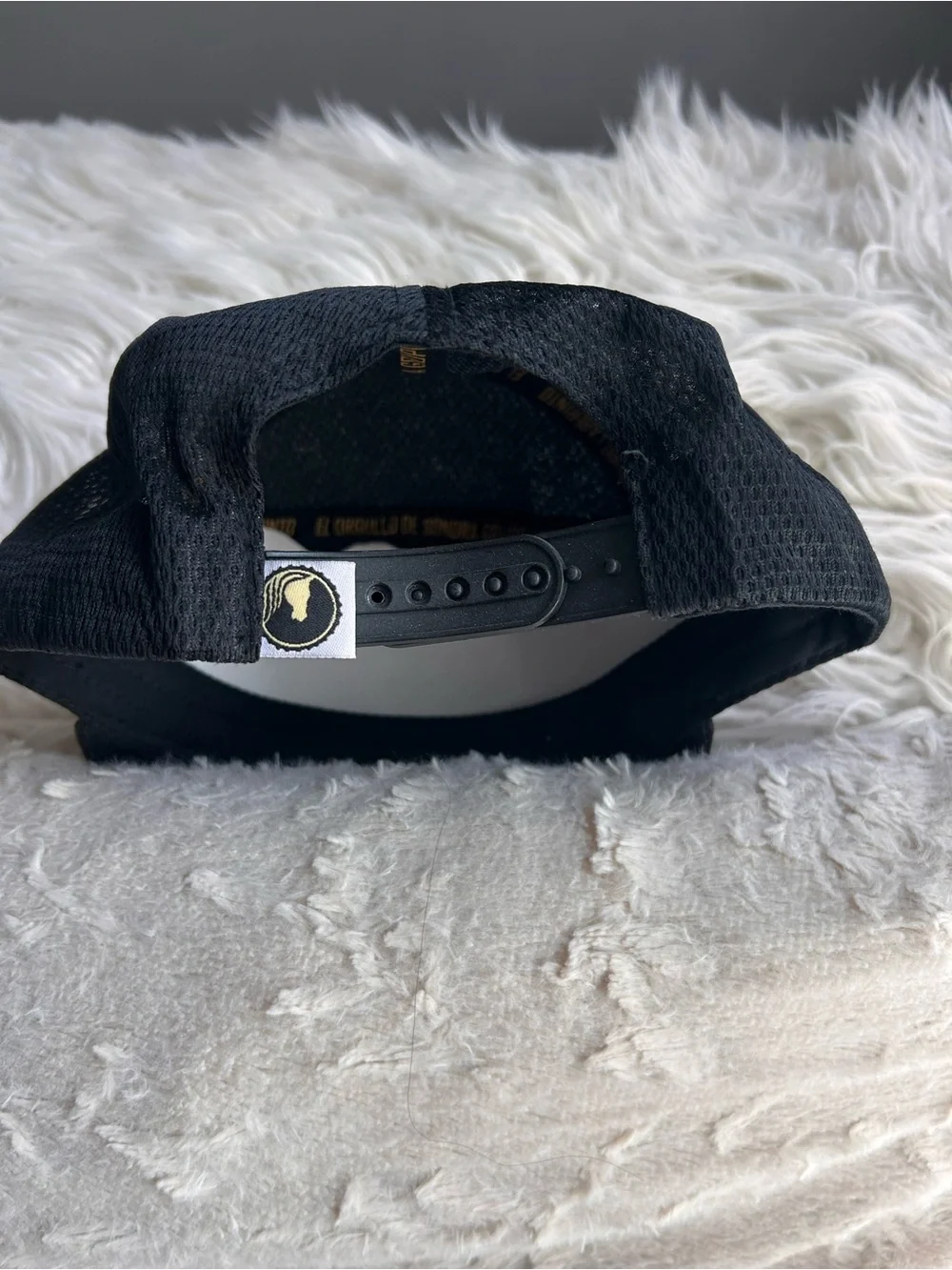 Black Snapback Hat